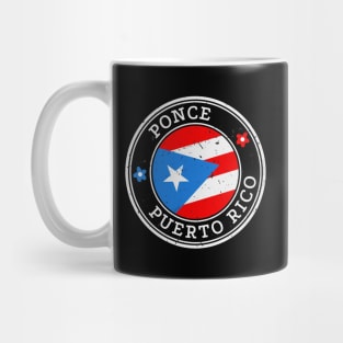 Ponce Puerto Rico Puerto Rican Pride Flag Mug